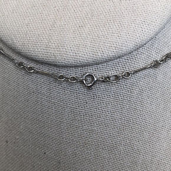 Orange Coral Pendant and Sterling Silver Ornate Necklace NWOT - Picture 5 of 11